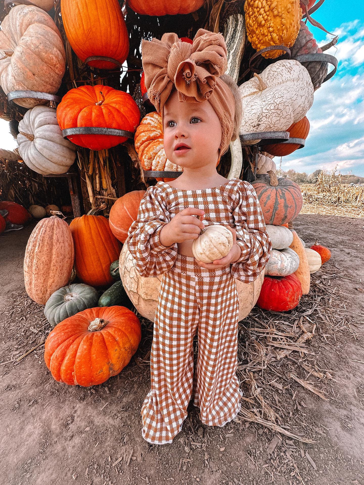 Caramel Gingham