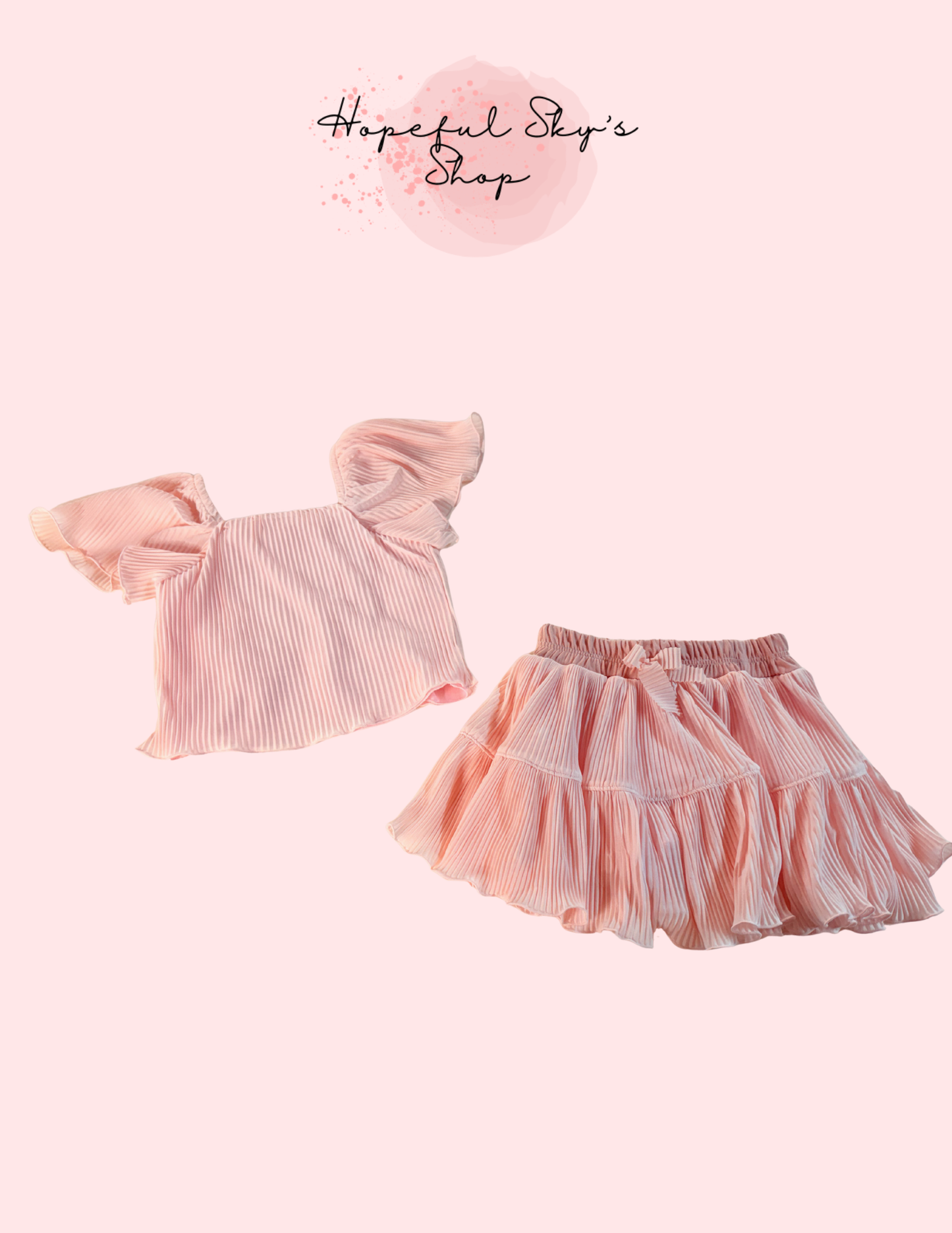 Pleated Set