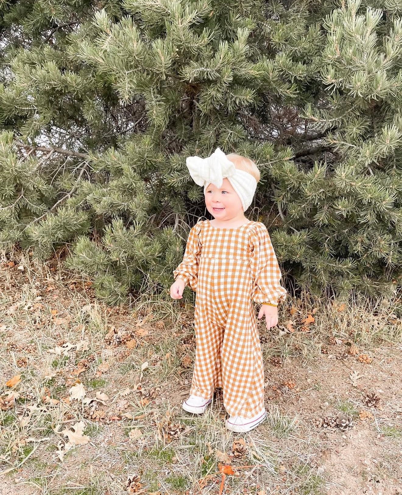 Caramel Gingham
