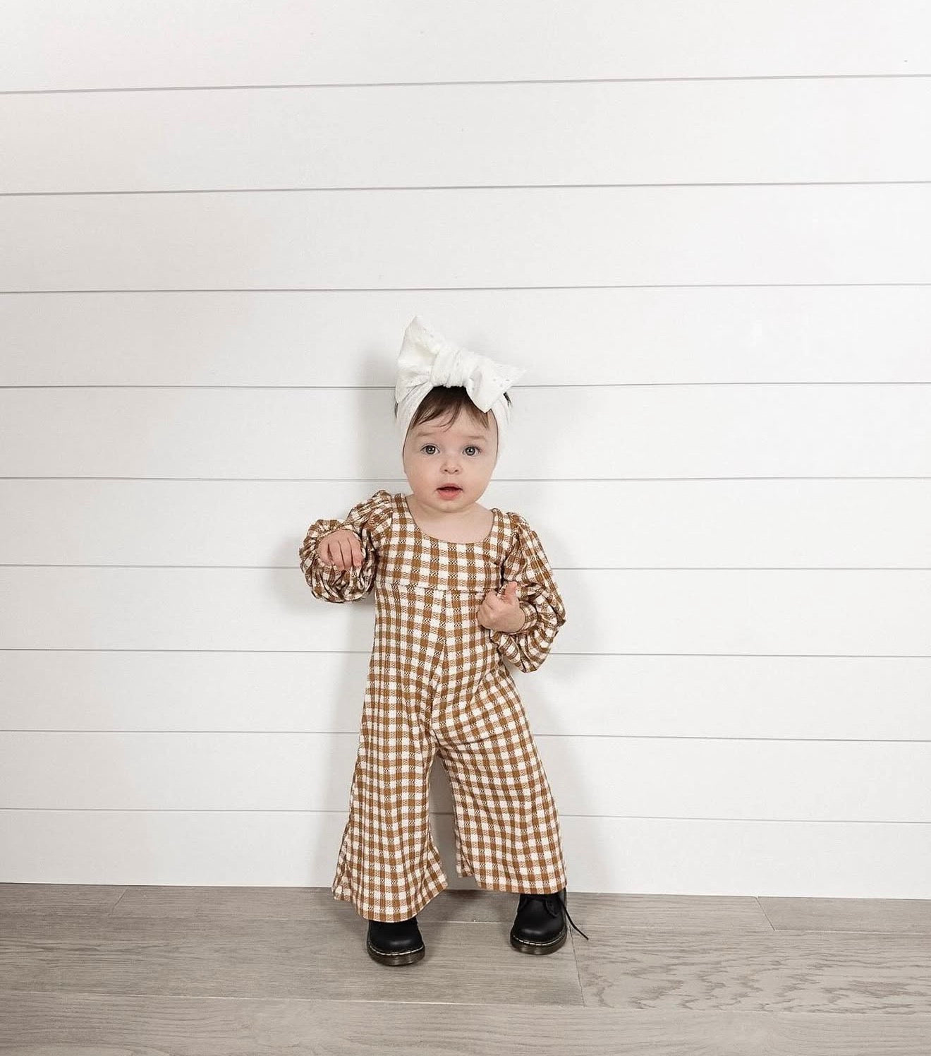 Caramel Gingham