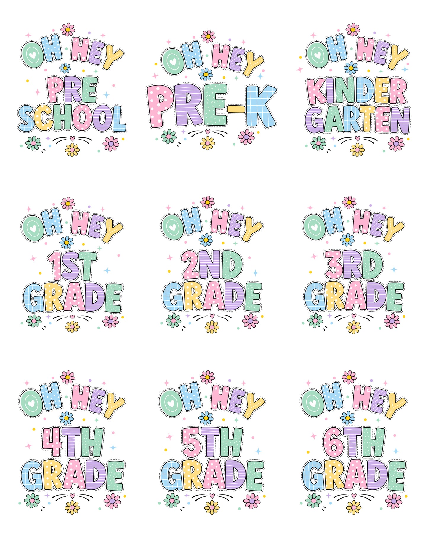 "Oh Hey ___ Grade" Top