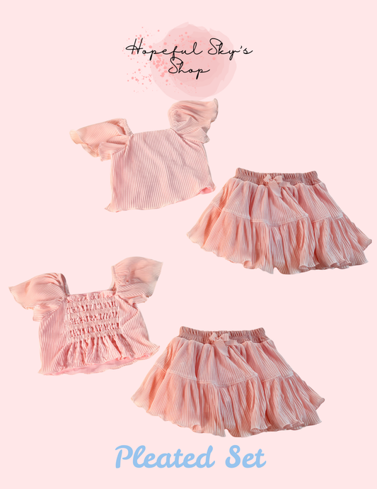 Pleated Set