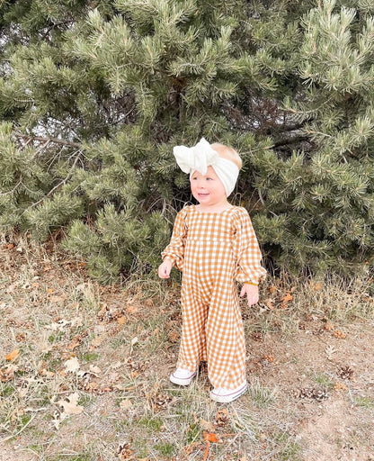 Caramel Gingham
