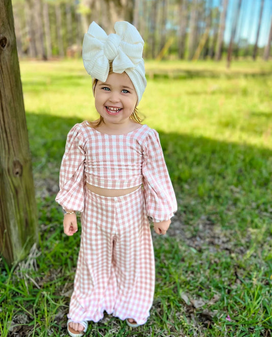 Blush Gingham