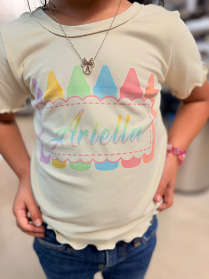 Custom Name Top