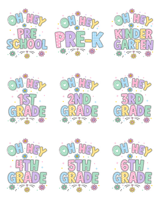 "Oh Hey ___ Grade" Top